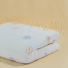 Mamyhughug Aisuki Cool-Touch Blanket (Emoji Flower Pattern)