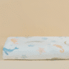 Mamyhughug Aisuki Cool-Touch Blanket (Ocean Pattern)