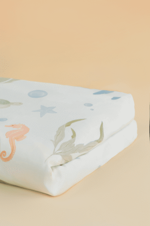 Mamyhughug Aisuki Cool-Touch Blanket (Ocean Pattern)