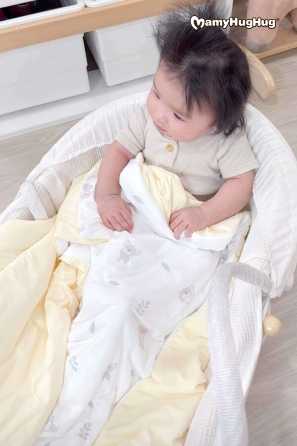 Mamyhughug Aisuki Cool-Touch Blanket (Koala Pattern)