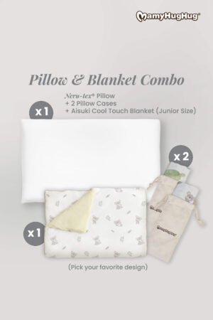 Nerutex®️ Pillow and Aisuki Blanket Set