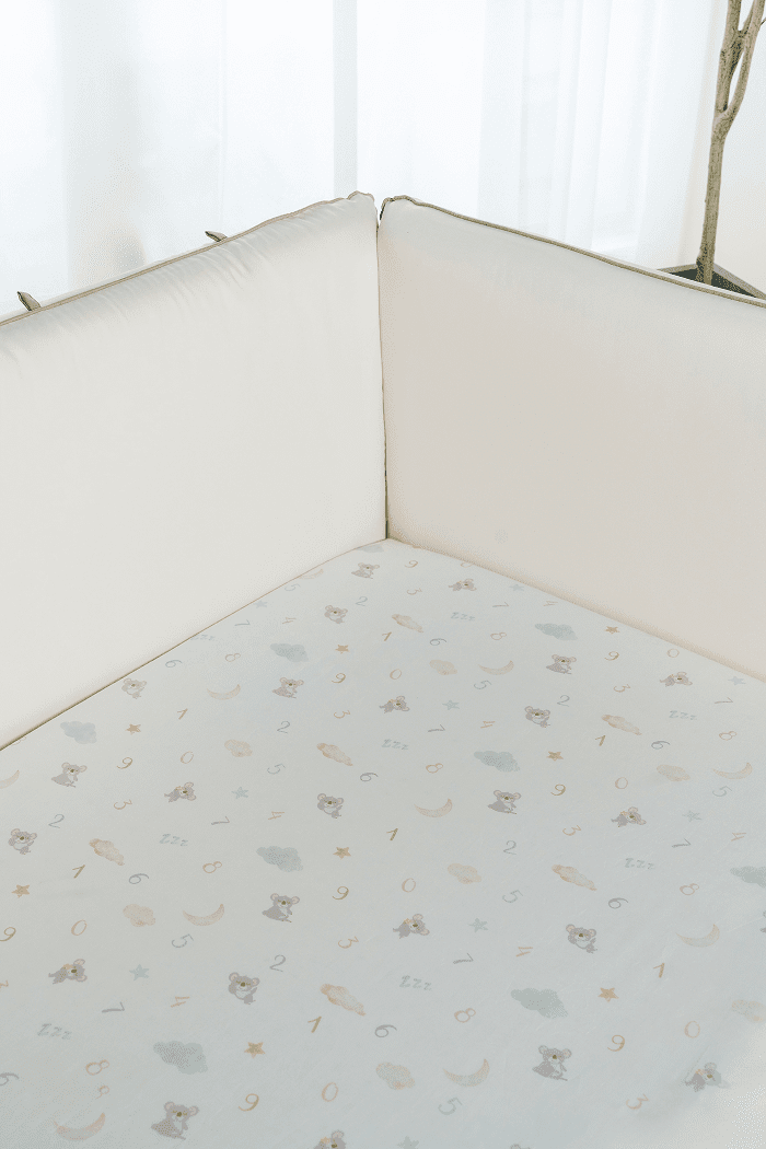 Cool Touch Bumper Bed Full Set