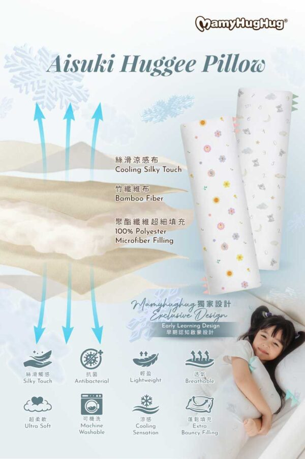 Mamyhughug Aisuki Huggee Pillow【ABC Series】
