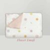 blanket-main-flower Mamyhughug Aisuki Cool-Touch Blanket (Emoji Flower Pattern)
