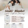 Mamyhughug Aisuki Cool-Touch Blanket (Koala Pattern)