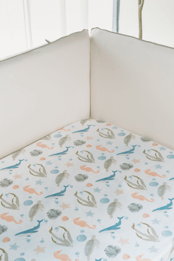Cool Touch Bumper Bed Full Set