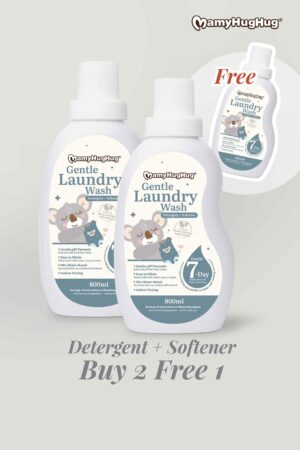 Mamyhughug Gentle Laundry Wash (Detergent + Softener)