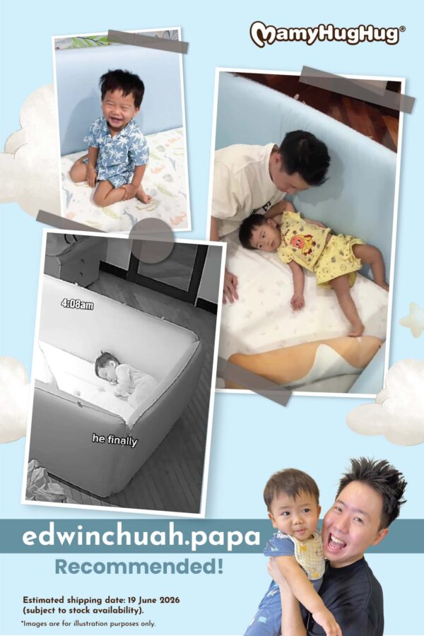 edwinpapa group buy for web-13 Set E - Cool Touch Bumper Bed Full Set + Nerutex®️ Pillow with 2 Covers + Aisuki Blanket Junior size (6月19日發貨)