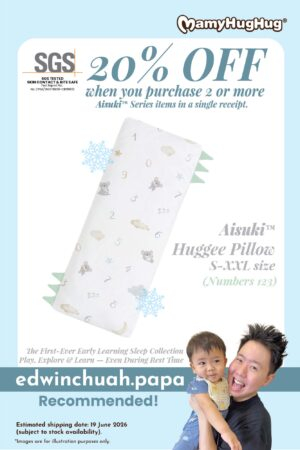 Mamyhughug Aisuki Huggee Pillow【Numbers Series】