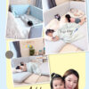 Set B - Mamyhughug Bumper Bed Set + Basic White Bedsheet + Cool-Touch Bedsheet (9月18日發貨）